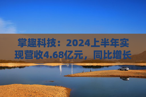 掌趣科技：2024上半年实现营收4.68亿元，同比增长2.02%