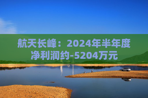 航天长峰：2024年半年度净利润约-5204万元