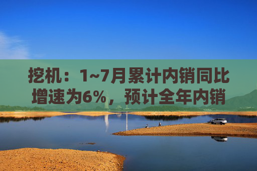 挖机：1~7月累计内销同比增速为6%，预计全年内销增速为5~10%