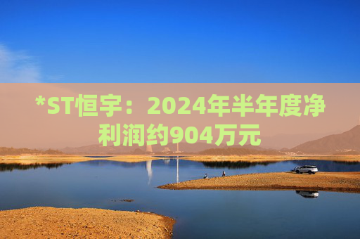 *ST恒宇：2024年半年度净利润约904万元