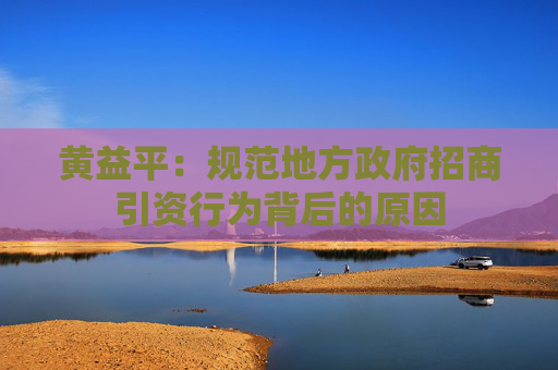 黄益平：规范地方政府招商引资行为背后的原因