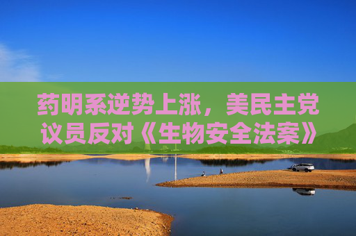 药明系逆势上涨，美民主党议员反对《生物安全法案》