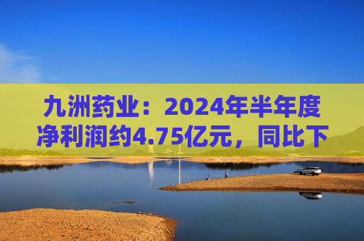 九洲药业：2024年半年度净利润约4.75亿元，同比下降23.62%