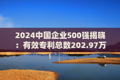 2024中国企业500强揭晓：有效专利总数202.97万件，增长7.66%