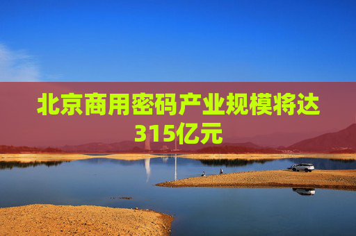 北京商用密码产业规模将达315亿元