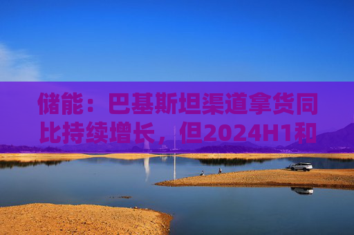 储能：巴基斯坦渠道拿货同比持续增长，但2024H1和2024H1总量差异不大