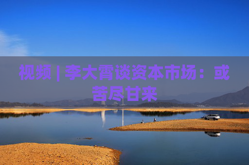 视频 | 李大霄谈资本市场：或苦尽甘来