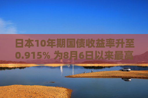 日本10年期国债收益率升至0.915% 为8月6日以来最高