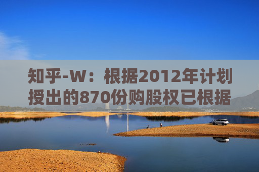 知乎-W：根据2012年计划授出的870份购股权已根据2012年计划失效