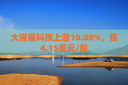 大猩猩科技上涨10.08%，报4.15美元/股