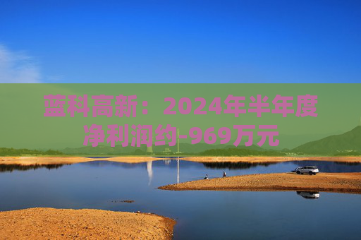 蓝科高新：2024年半年度净利润约-969万元