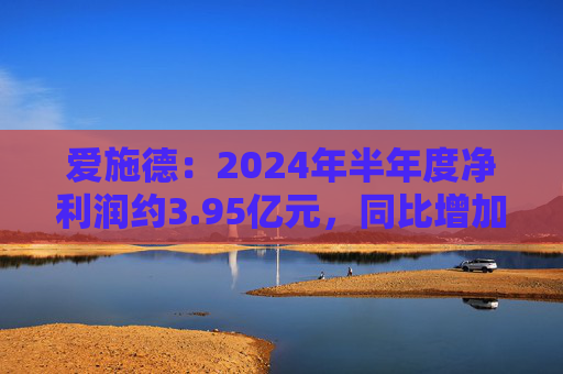 爱施德：2024年半年度净利润约3.95亿元，同比增加23.92%