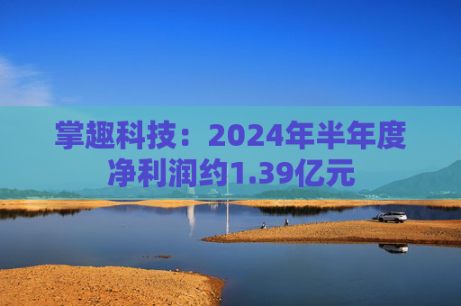 掌趣科技：2024年半年度净利润约1.39亿元