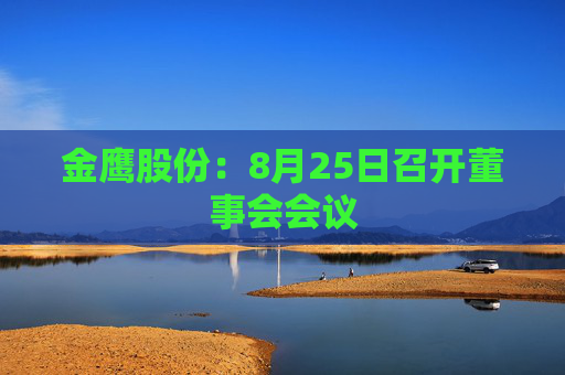 金鹰股份：8月25日召开董事会会议