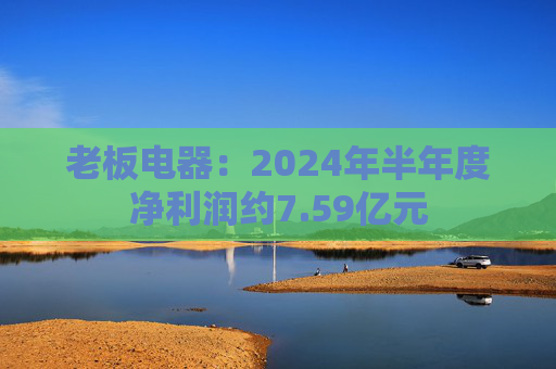 老板电器：2024年半年度净利润约7.59亿元