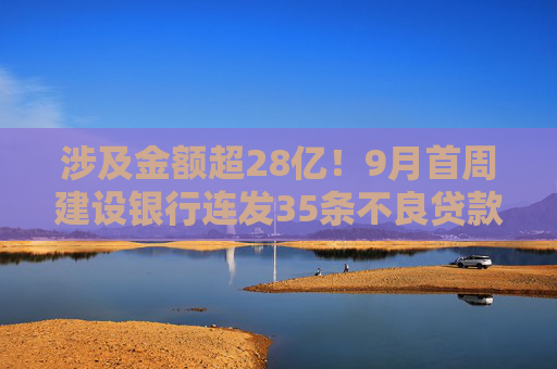 涉及金额超28亿！9月首周建设银行连发35条不良贷款转让信息 业内：银行零售端风险暴露压力加剧