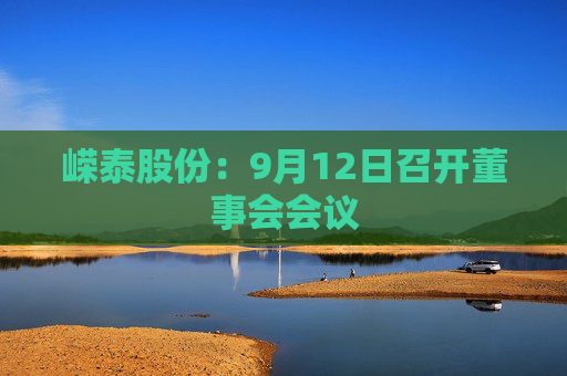 嵘泰股份：9月12日召开董事会会议