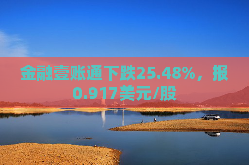 金融壹账通下跌25.48%，报0.917美元/股