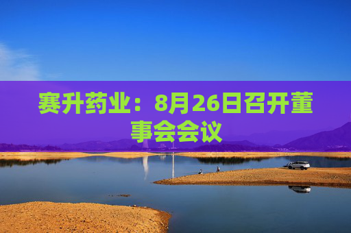 赛升药业：8月26日召开董事会会议