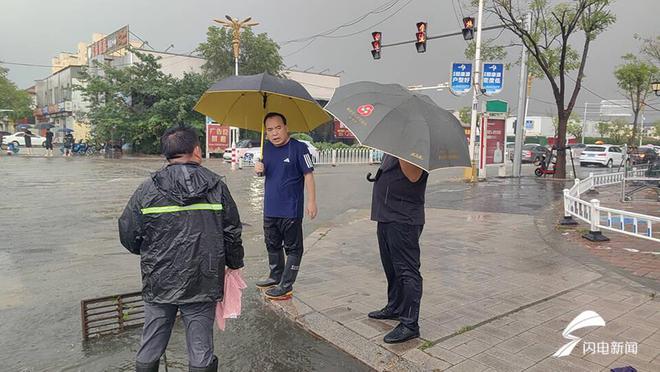 惠民县高效应对暴雨黄色预警 保障“雨停水净”市民安全出行