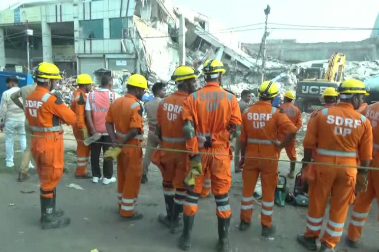 Building collapse in India’s Lucknow kills eight, injures dozens